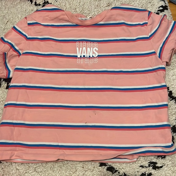cropped vans t shirt - Picture 1 of 2